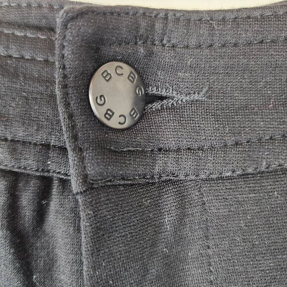 BCBG Maxazria pants size 12 black stretchy New - Picture 3 of 12